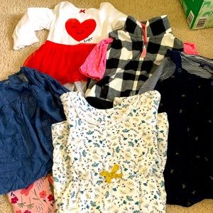 Carter’s Baby Girl Fall Lot (12 months)